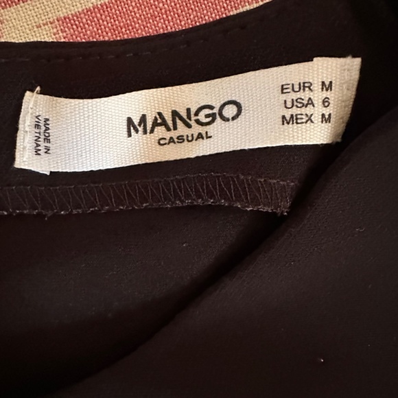 Mango midi black dress - Picture 2 of 4